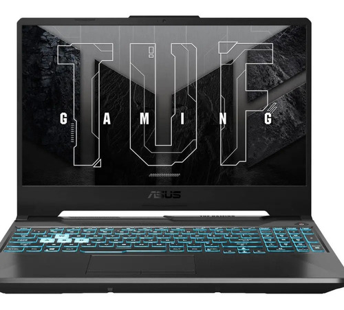 Laptop  gamer  Asus TUF Gaming A15 FA506IC graphite black 15.6", AMD Ryzen 7 4800H  8GB de RAM 512GB SSD, NVIDIA GeForce RTX 3050 144 Hz 1920x1080px Windows 11 Home