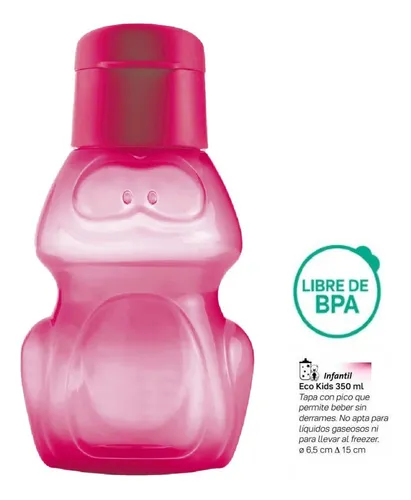 Botellita Frogy / Sapito Ecokids 350ml Tupperware®libre Bpa