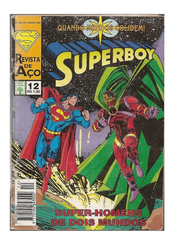 Hq Superboy Nº 12 - Quando Os Mundos Colidem Viii