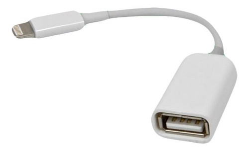 Cable 8 Pines Adaptador Otg Lightning Macho A Usb Hembra