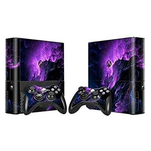 Skin Para Consola Lizvision Para Xbox 360 -negro/morado