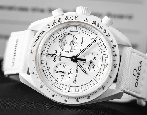 Swatch x Omega x Snoopy Bioceramic Moonswatch Mission To The