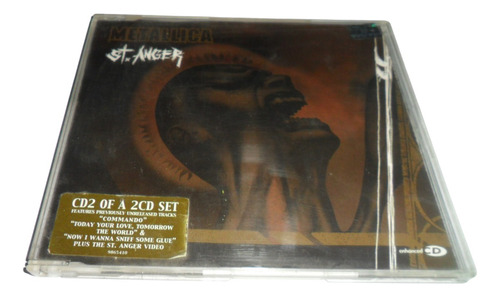 Cd Metallica- St. Anger Cd2