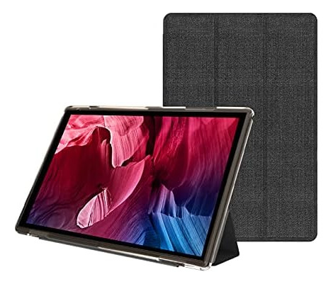 Funda Delgada Con Tapa Soporte Triple Para Tableta Zb10
