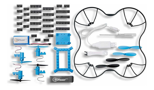 Top Race Diy Drone Building Blocks 2.4ghz Remote Control Dro