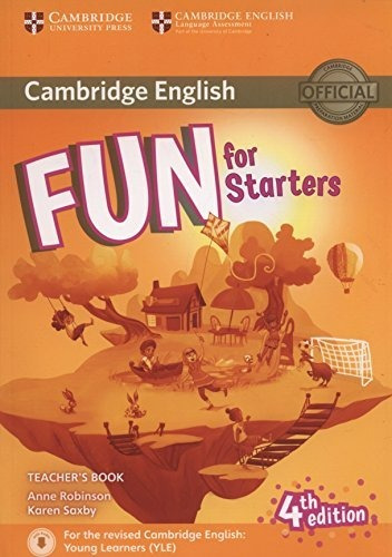 Fun For Starters 4 Ed 2018   Tb    Audio Downloadable