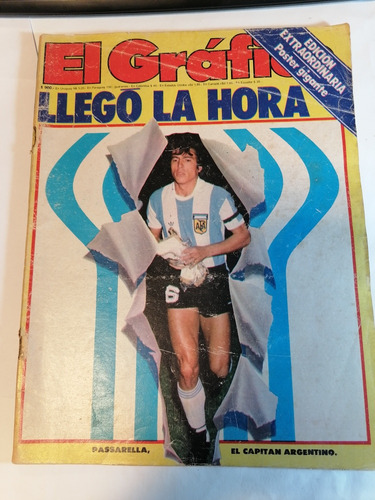 Revista El Grafico #3060 Maradona Fuera De Mundial 1978