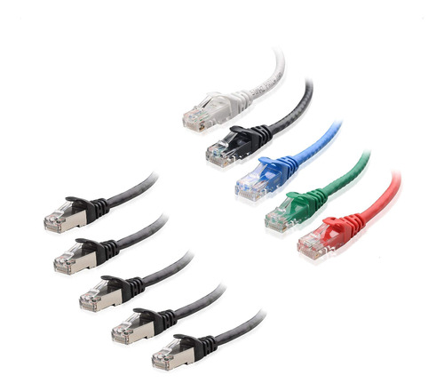 Cable Ethernet Corto Enganche Cat 6 3 Pie 5 Unidad Cat6a