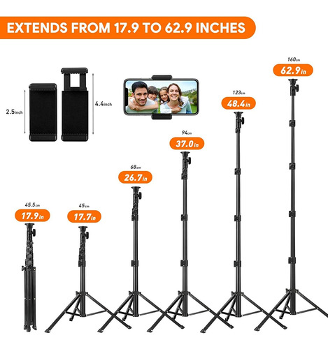 Tripé Extensível Para Celular,tripé Viagem Para Selfie Stick