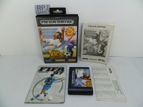 Super Kick Off Original Tectoy Mega Drive * Loja Fisica Rj