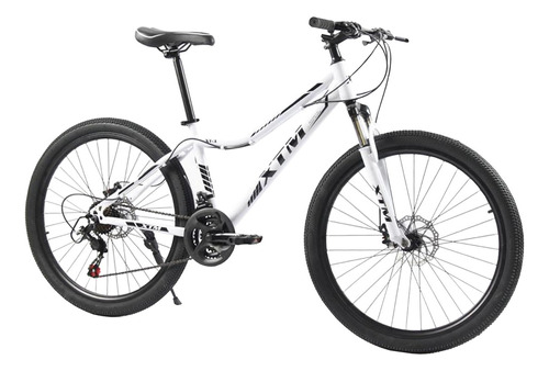 Bicicleta Montaña Rodado 26 Bikes Shimano Mountain Bike Color Blanco