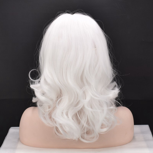 Peluca Navideña Para Cosplay, Barba De Papá Noel, Blanca, Ri