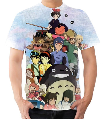 Camiseta Camisa Meu Amigo Totoro Mei Satsuki Studio  2