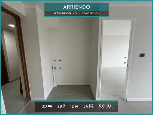 Arriendo Altos De Collao | 2 Dormitorios | Tipo Mariposa