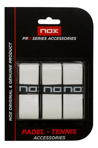 Overgrip Nox Pro Padel Blanco X3