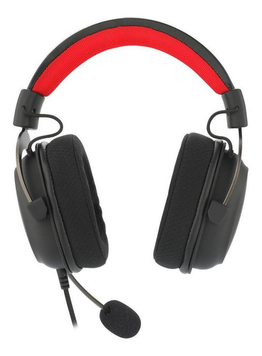 Auriculares gamer Redragon Gamer Zeus X H510-RGB negro con luz rgb LED