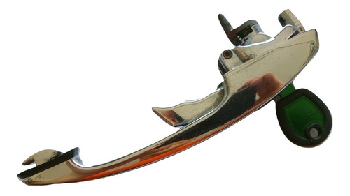 Manija Piloto Oem Usada Vw Sedan 74-04 Cromada Con Llave