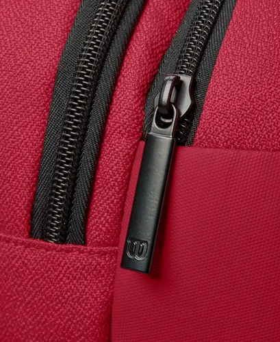 Bolso Paletero Wilson Bela Super Tour Padel Bag Rojo Premium Con Compartimiento Isotérmico Capacidad Hasta 6 Paletas / Palas Fernando Belasteguin