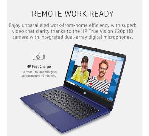 Laptop Hp Business 2023 14 Celeron N4120 16gb Ram 320gb Ssd