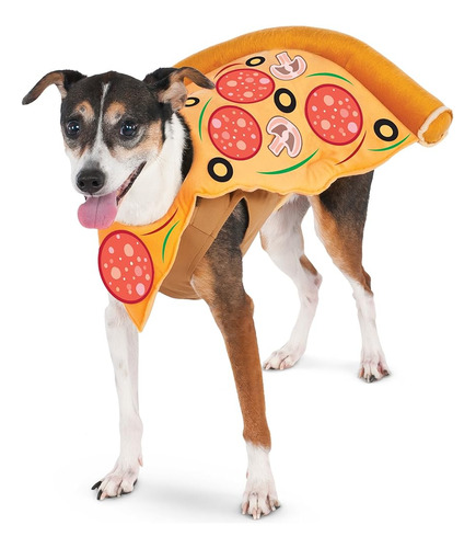 Traje Para Mascotas Pizza Slice Suit, Mediano