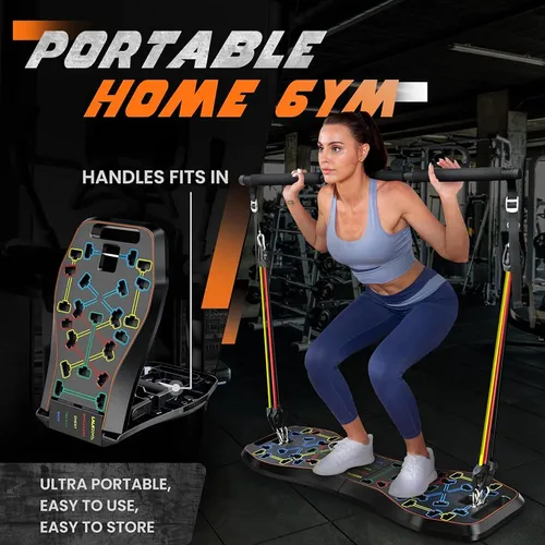 Lalahigh Home Workout Equiptment: Tabla De Ejercicios Portát