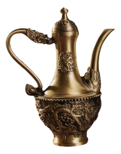 Cafetera Turca Para Decoración Del Hogar Con Diseño De Dragó