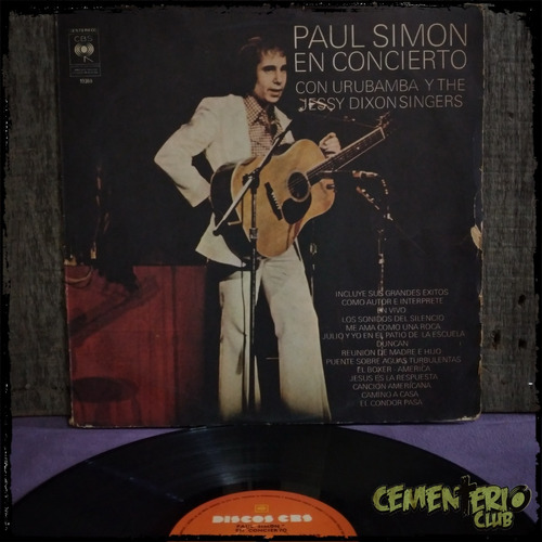 Paul Simon With Urubamba And The Jessy Dixon Sin - Vinilo Lp