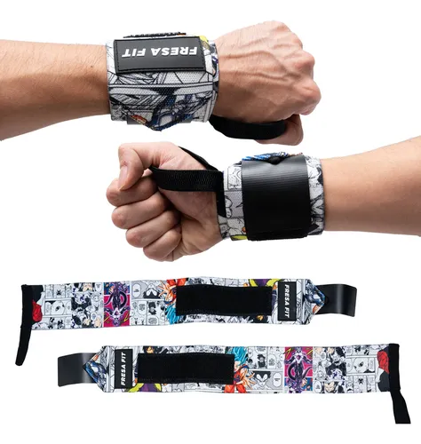 Par Mu equeras Dragon Ball Manga Wraps Crossfit Gym Pesas