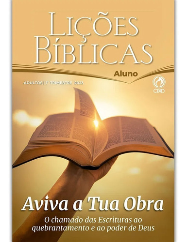 Revista Lições Bíblicas Adulto Aluno - Escola Dominical