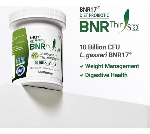Acebiome Bnrthin S30, Lactobacillus Gasseri Bnr17, 10 Mil Mi