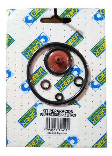 Kit Reparacion Pulverizador A Presion Giber H-1.5 Litros