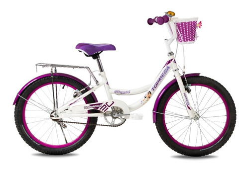 Bicicleta Top Mega Cross Princess Rodado 20 Nena Niña Hs