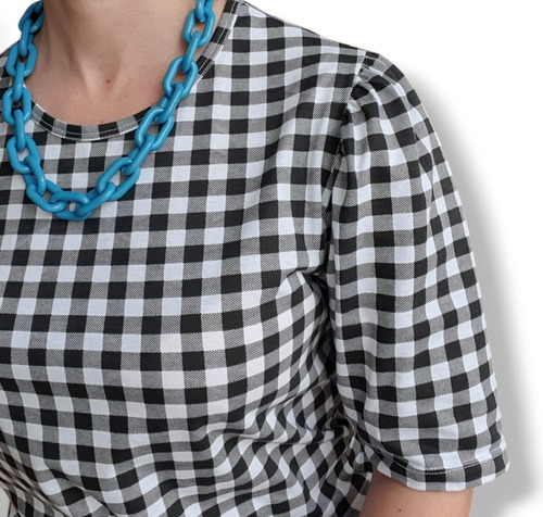 Blusinha Manga Princesa Bufante Prega Moda Verão Feminina