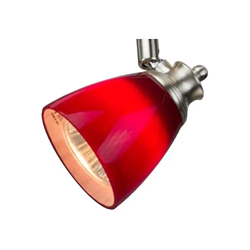 Luz De Riel Ajustable De 4 Luces, Acabado De Acero Cepi...