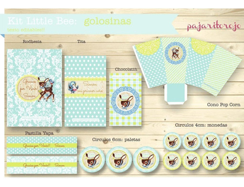Kit Little Bee Celeste