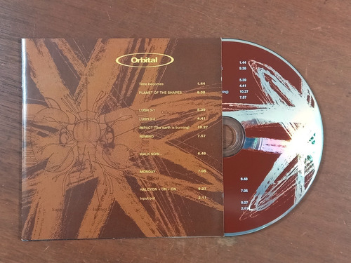 Cd Orbital - Orbital (1993) Europa Electronic Breakbeat R3