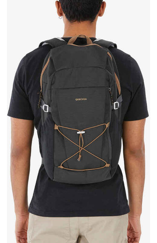 Mochila De Senderismo De 30 l Nh Arpenaz 100 Quechua Color Negro