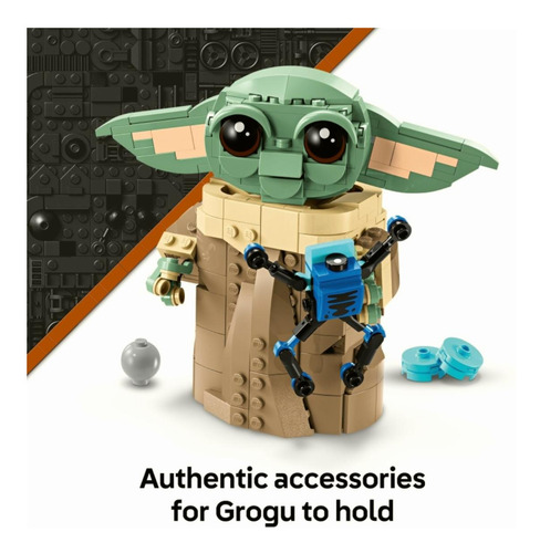 Lego Star Wars: The Mandalorian Grogu Con Coche Flotante
