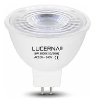 Comprar Bombillo Led Gu5.3 Dicroico 8w 3000k Luz Calida Socate Mr16 