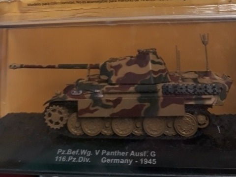 Coleccion Tanques De La Segunda Guerra Pz Bef V Panther G