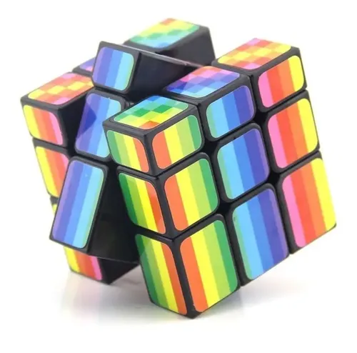 Cubo Mágico 3x3x3 Sin Pegatinas, Juguete Educativo para Niños Cubo Mágico 3x3x3 Sin Pegatinas, Juguete Educativo para Niños