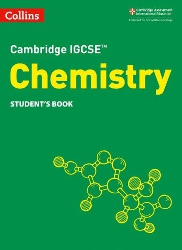 Cambridge Igcse Chemistry (3Rd.Edition) - Student's Book, de No Aplica. Editorial HarperCollins, tapa dura en inglés internacional