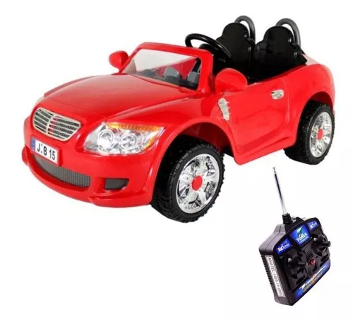 Carro elétrico infantil rosa 2 lugares