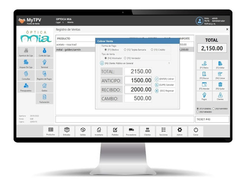 Software Punto De Venta Para Ópticas Con Facturación 3.3