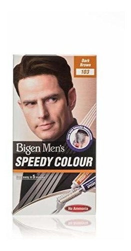 Bigen Men's Speedy Permanent Hair Colour Dark Brown