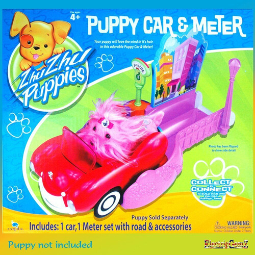 Zhuzhu Puppy Car And Meter (no Incluye Hamster)