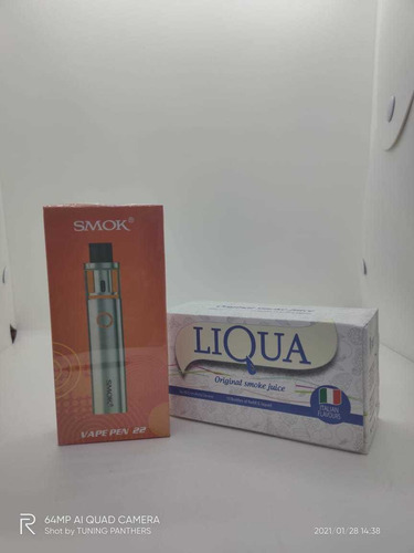 Smock Pen 22 Más 10 Esencias Liqi Gran Combo