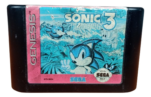 Juego Sonic 3 Para Sega Genesis 