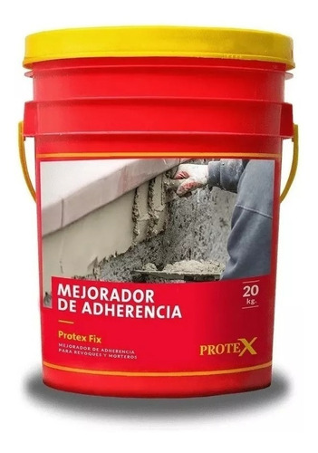 Protex Fix Mejorador De Adherencia Revoques Morteros 20 Kg