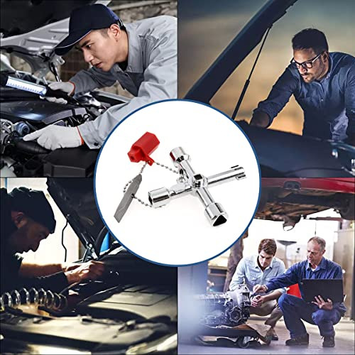 Aylifu Llave Universal 4 En 1, Llave Cruzada Universal Multi